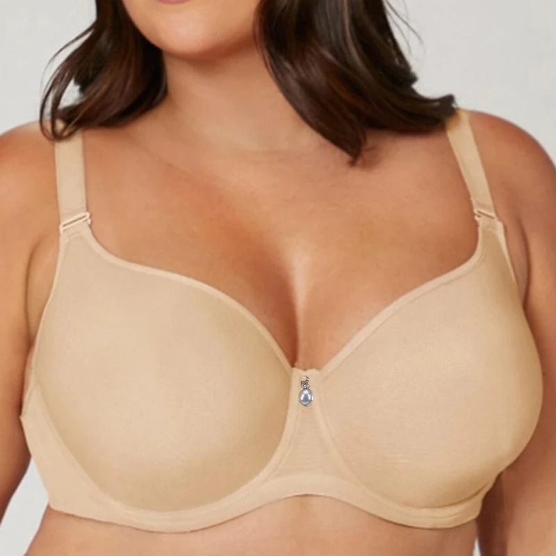 Plus Size Women's Mesh Support - Underwire Bra Padded recension och pris