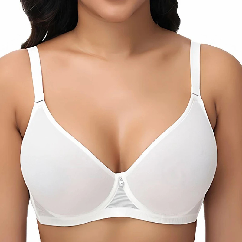 Plus Size Women's Mesh Support - Underwire Bra Padded recension och pris