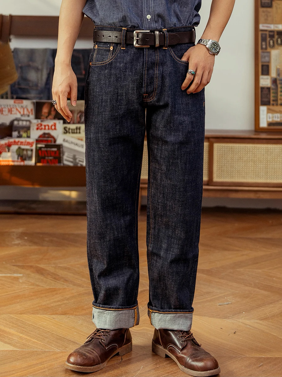 Red Tornado 14oz Selvedge Deni - Levis Jeans 501 recension och pris