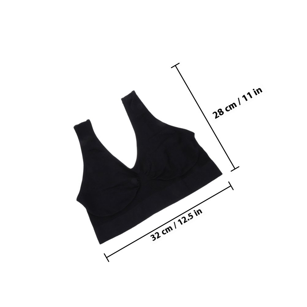 3pcs Yoga Sports Bra Seamless  - Wirefree Bra Comfort recension och pris