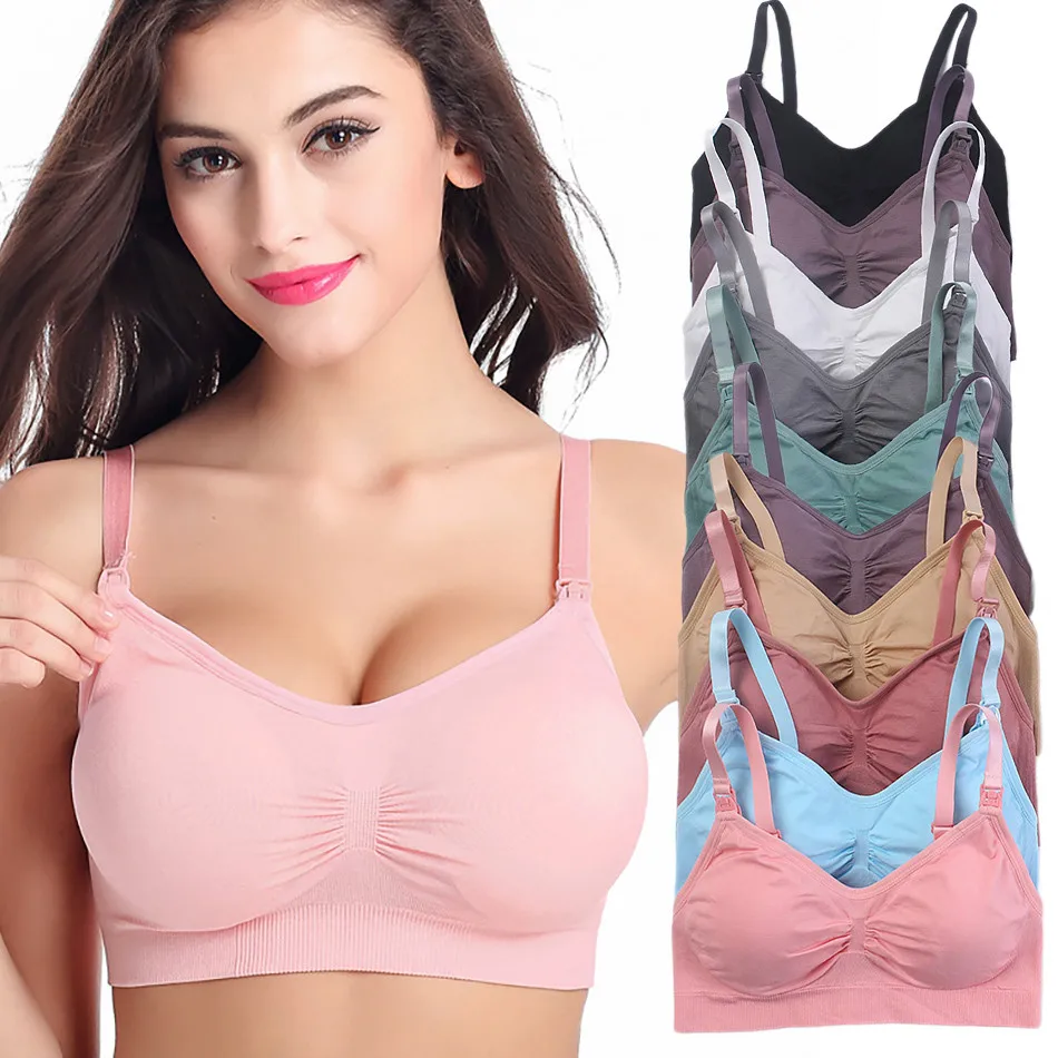 Breathable Maternity Pregnant  - Sleep Bra Bralette recension och pris